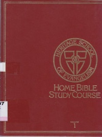 Image of Home Bible study course volume 1