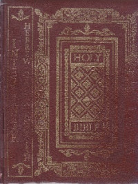 Image of Holy Bible Interlinear Hebrew Greek English
