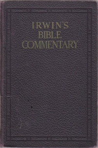 Image of Irwin's Bible commentary