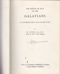 Image of The epistle of paul to the galatians