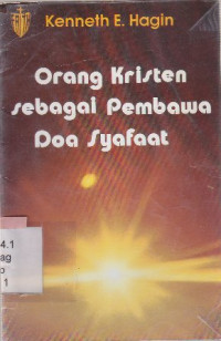 Image of Orang kristen sebagai pambawa doa syafaat (Original title : The interceding christian)