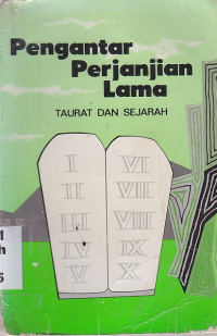 Image of Pengantar perjanjian lama: Taurat dan Sejarah