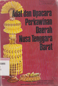 Image of Adat dan upacara perkawinan daerah nusa tenggara barat