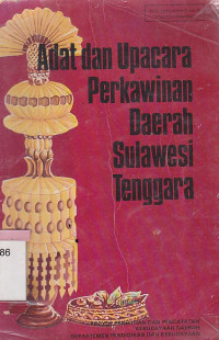 Image of Adat dan upacara perkawinan daerah sulawesi tenggara