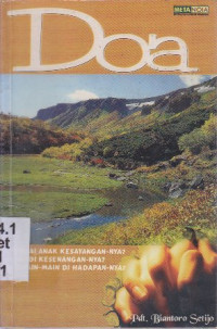 Image of DOA : Sebagai anak kesayangan-Nya?menjadi kesenangan-Nya?bermain-main dihadapan-Nya?