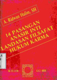 Image of 14 Pasangan anasir inti landasan filsafat hukum karma