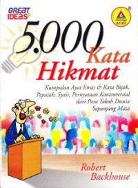 Image of 5000 Kata Berhikmat