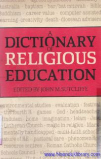 Image of A dictionary religions education