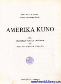Image of Amerika kuno