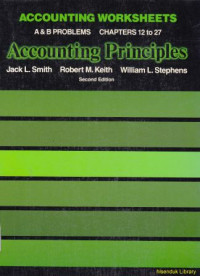 Image of Accounting Worksheets Accounting Principles