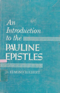 Image of An introduction to the pauline epistles