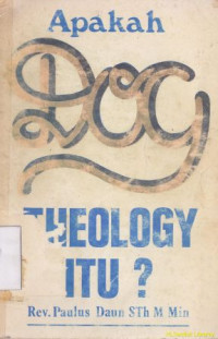 Image of Apakah dog theology itu ?