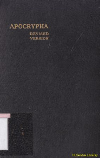 Image of The books called Apocrypha revised version