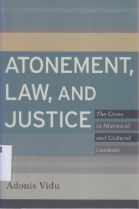 Image of Atonement,law,and justice : the cross in historical and cultural contexts