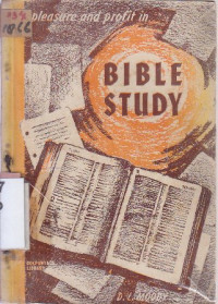 Image of Pleasure and profit in Bible study
