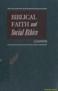 Image of Biblical faith and social ethics