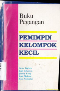 Image of Buku pegangan pemimpin kelompok kecil