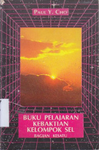 Image of Buku pelajaran kebaktian kelompok sel