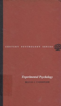 Image of Experimental psychology