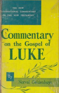 Image of Commentary on the gospel of luke