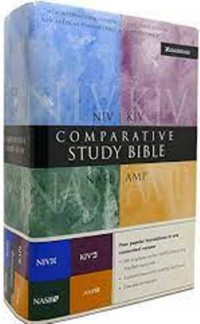 Image of Comparative study Bible : new International version, Amplifir version, King James version, updated New American standard Bible