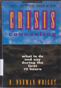 Image of Crisis counseling : what to do and say during the first 72 hours