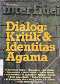 Image of Dialog : Kritik & identitas agama