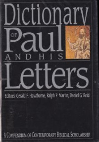 Image of Dictionary of Paul and his letters