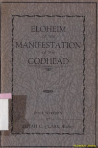 Image of Eloheim or the manifestation of the godhead