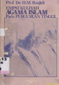 Image of Empat kuliyah agama islam pada perguruan tinggi