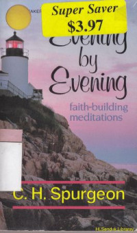 Image of Evening by evening : daily devotions