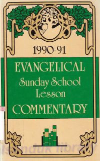 Image of Evangelical sunday school lesson commentary for 1990-1991