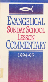 Image of Evangelical sunday school lesson commentary for 1994-1995