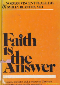 Image of Faith is the answer :a pastor and a psychiatrist discuss your problems