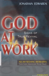 Image of God at work : together with sinners in the hands of an angry god