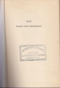 Image of God Makes The Difference