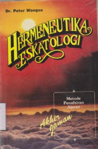 Image of Hermeneutika eskatologi