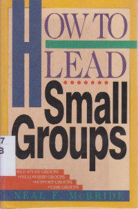 Image of How to lead small groups