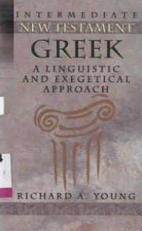 Image of Intermediate new testament greek