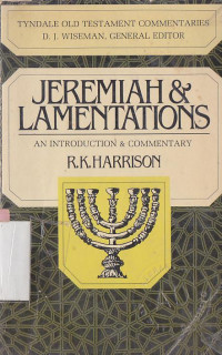 Image of Jeremiah and lamentations