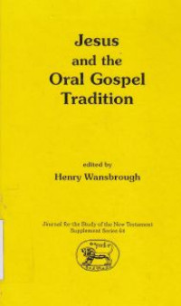 Image of Jesus and Oral Gospel Tradition