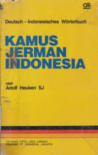 Image of Kamus jerman indonesia : deutsch indonesisches worterbuch