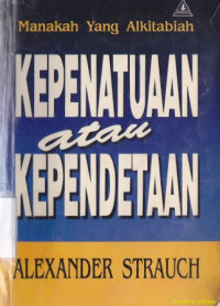 Image of Kepenatuaan atau kependetaan : manakah yang Alkitabiah