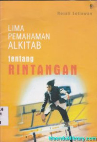 Image of Lima pemahaman alkitab tentang rintangan