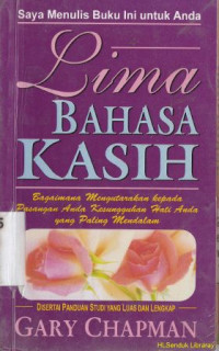 Image of Lima bahasa kasih (the five love languages)