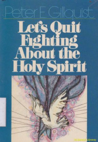 Image of Let's quit fighting about the holy spirit