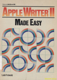 Image of Apple Writer II : made easy