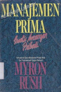 Image of Manajemen prima : suatu ancangan pribadi