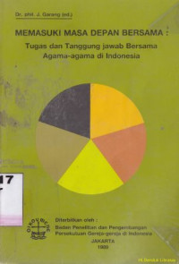 Image of Memasuki masa depan bersama : lima dokumen keesaan gereja-gereja di indonesia