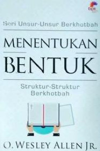 Image of Menentukan bentuk struktur-struktur berkhotbah